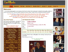 Tablet Screenshot of currymarks.com